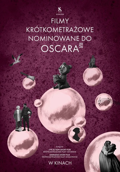 Plakat wydarzenia:  Oscar Shorts 2026 / filmy aktorskie Klub Filmowy 