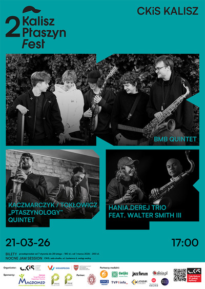 Plakat wydarzenia:  Kalisz Ptaszyn Fest 