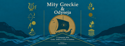 Plakat wydarzenia:  Mity greckie i Odyseja premiera 